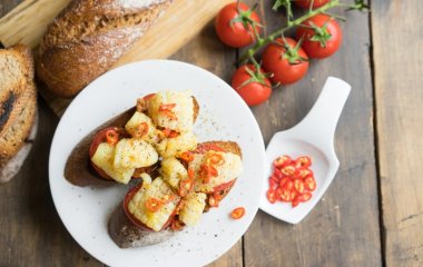 Как вкусно приготовить брускетту