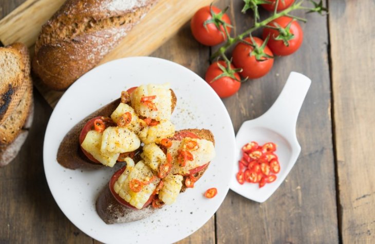 Как вкусно приготовить брускетту