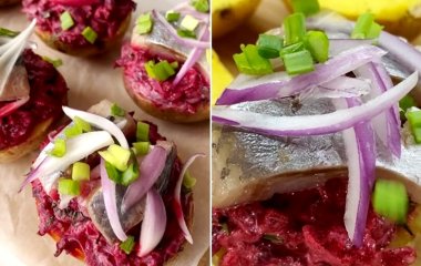 Невероятная закуска из обычной сельди