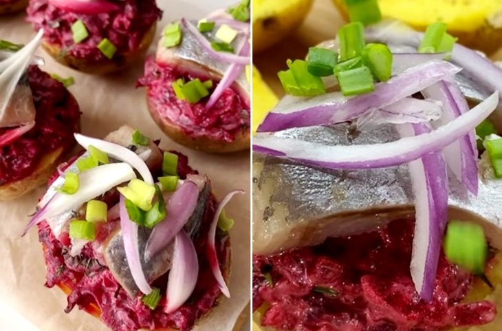 Невероятная закуска из обычной сельди