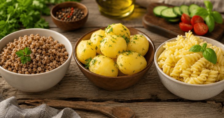 Що корисніше — гречка, макарони чи картопля: який із цих продуктів лікарі радять їсти частіше