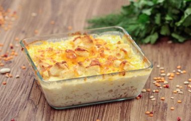 Курица в картофельном соусе