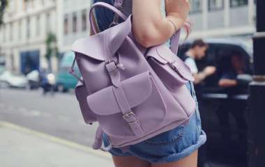 Модные женские рюкзаки и стильные образы с ними, фото