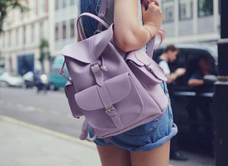 Модные женские рюкзаки и стильные образы с ними, фото