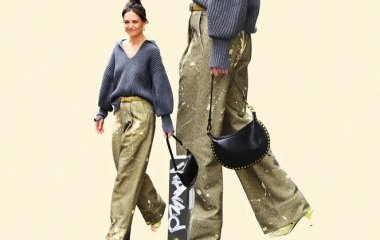 Кэти Холмс нашла идеальные брюки, которые должны быть в гардеробе каждой женщины