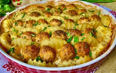 Фрикадельки в картофельных лодочках: идеальный ужин, который оценят близкие