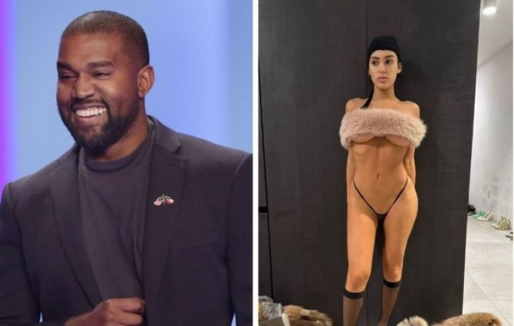 Канье Уэст шокировал обнаженным видом своей жены в микрострингах