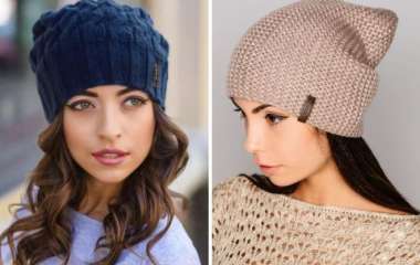 Женские вязаные шапки - купить по низким ценам в Украине