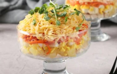 Скорость и вкус в одном. Непревзойденный салат из 3 ингредиентов за 5 минут