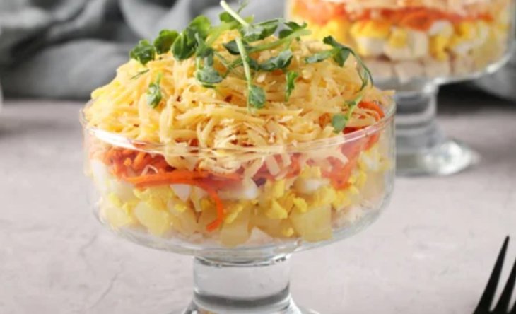 Скорость и вкус в одном. Непревзойденный салат из 3 ингредиентов за 5 минут