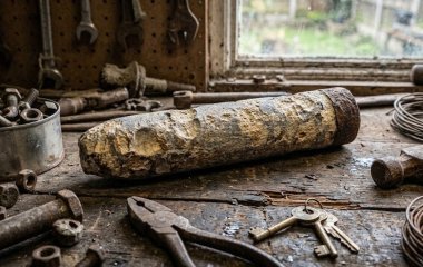 10 років лежав у теплиці: чоловік випадково навів камеру смартфона на старий сувенір і посивів