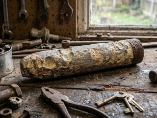 10 років лежав у теплиці: чоловік випадково навів камеру смартфона на старий сувенір і посивів