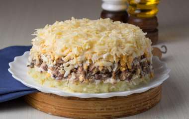 Салат из картофеля