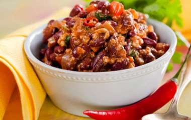 Лобио под восточным соусом