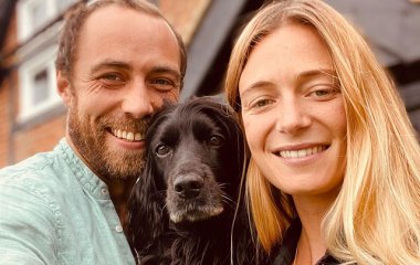 Брат Кейт Миддлтон Джеймс женился на своей возлюбленной Ализе Тевене 