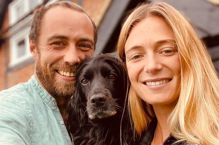 Брат Кейт Миддлтон Джеймс женился на своей возлюбленной Ализе Тевене 