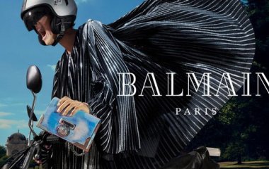 Рекламная кампания Balmain осень-зима 2018-2019, фото
