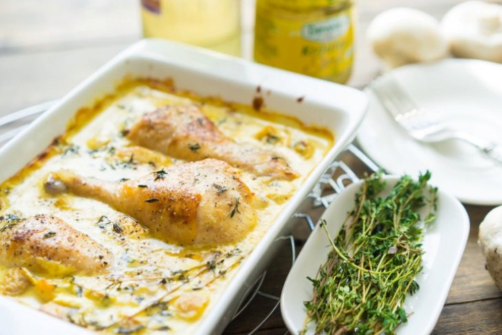 Лучшие рецепты запеченной в духовке курочки с хрустящей корочкой