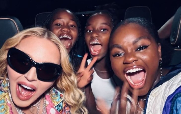 Мадонна вместе с приемными дочерьми зажгла на концерте Бейонсе