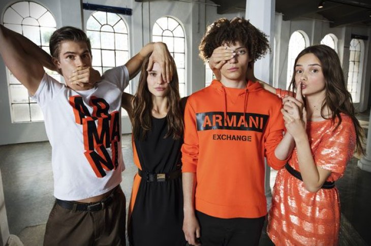 Коллекция A|X Armani Exchange осень-зима 2018-2019