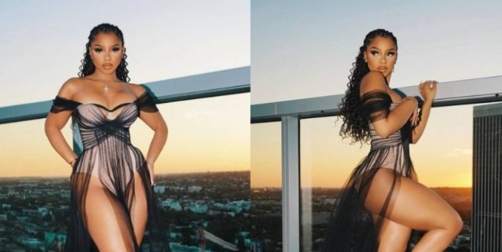 Это эффектно: певица Глои Бейли надела откровенный образ от украинского дизайнера