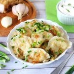 Рецепт ленивых пельменей с картофелем и салом