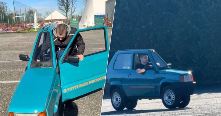 Найвужчий автомобіль у світі: Fiat шириною лише 50,2 см встановив рекорд Гіннеса