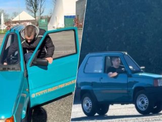 Найвужчий автомобіль у світі: Fiat шириною лише 50,2 см встановив рекорд Гіннеса