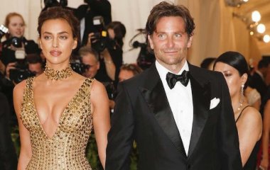 Семейный выход: Ирина Шейк и Брэдли Купер впервые посетили Париж с дочерью  