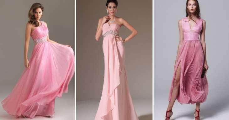 Розовый – это любовь: какую обувь выбрать под розовое платье?