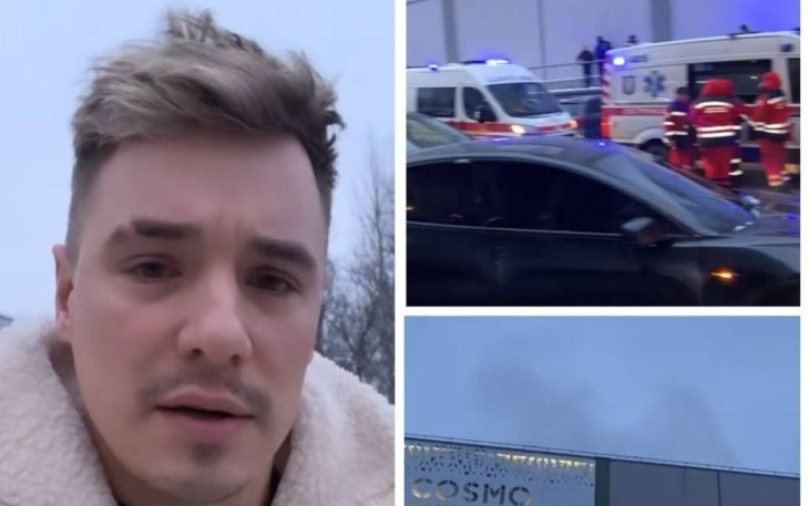Известный украинский певец шокировал, как оказался в торговом центре, где начался пожар