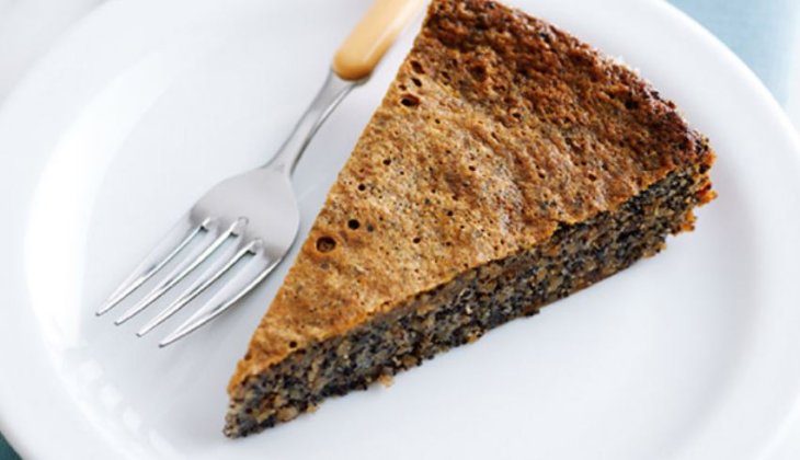 Маковый пирог без муки