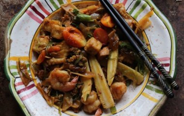 Пад-тай с курицей