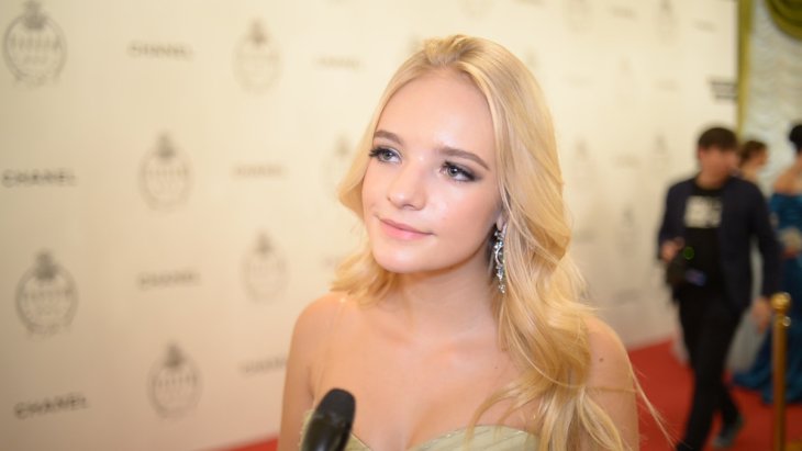 Елизавета Пескова на открытии поп-апа Gucci Pin