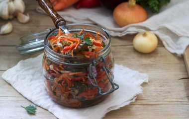 Смачна закуска: рецепт баклажанів по-корейськи