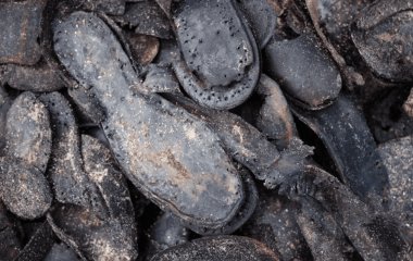 На британське узбережжя вимило сотні пар старовинного взуття: що сталося (фото)