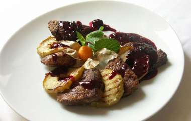 Печень телячья по-берлински