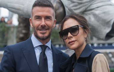 Виктория Бекхэм подшутила над модным образом супруга