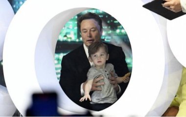 Илон Маск на редких кадрах показал подросшего сына от бывшей жены