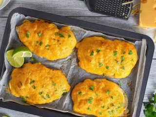 Биточки из кальмаров с сыром