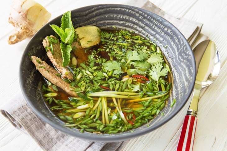 Ресторанное блюдо на дому: как приготовить корейский холодный суп культи