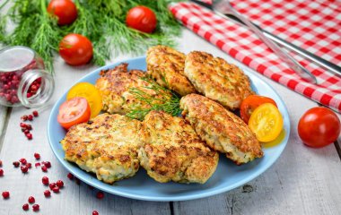 Рубленные котлеты из свинины