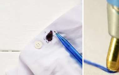 Как вывести пятна от ручки на одежде с помощью молока: интересный способ