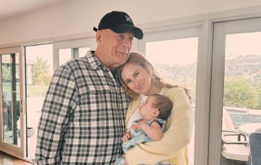 Дочь тяжелобольного Брюса Уиллиса поделилась редким фото с ним