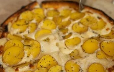 Рецепт домашней пиццы из молодого картофеля за 20 минут