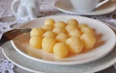 Клецки картофельно-тыквенные