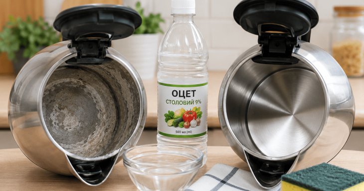 Чайник буде, як новий, а накип зійде, наче й не було: допоможе продукт, який є на вашій кухні