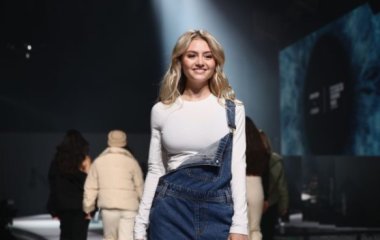 Дочь Хайди Клум примерила кружевное белье, на которое можно смотреть бесконечно