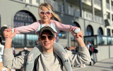 Дмитрий Ступка восхитил кадрами с 6-летней дочерью после длительной разлуки