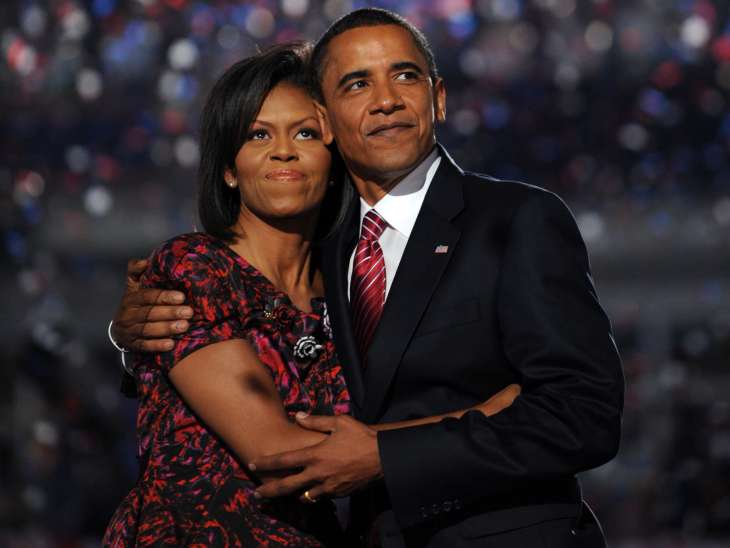 Мишель Обама поздравила мужа с днем рождения и поделилась архивной семейной фотографией